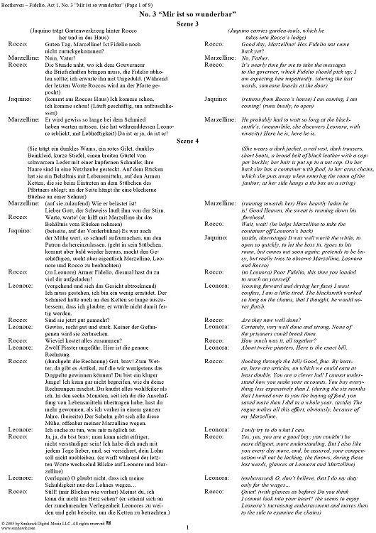 Fidelio, Op. 72, No. 3: "Mir ist so wunderbar"