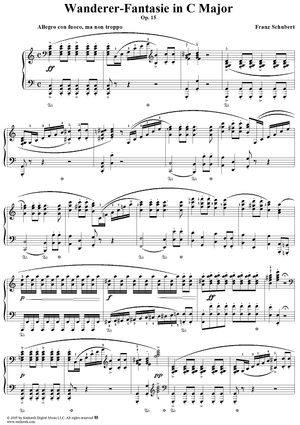 Wanderer-Fantasie in C Major, Op. 15