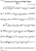Concerto for Organ in Bb Major, Op 4, No. 2 (HMV 290) - Violin 1