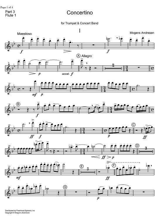Concertino - Flute 1