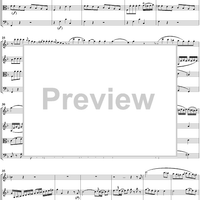 Oboe Quartet, K370, Movement 1 - Score