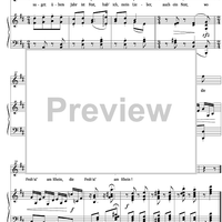 Dort in den Weiden Op.97 No. 4