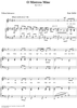 O Mistress Mine - op. 6, no. 2