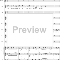 La Finta Giardiniera, Act 1, No. 12 "Himmel welch' selt'ner Zufall" (Finale, Septet) - Full Score