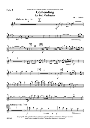 Contending - Flute 2