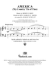 America  (My Country 'Tis of Thee)