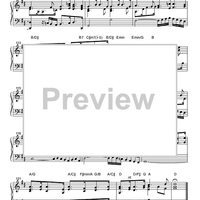 Overture - from Suite #3 in D Major - Keyboard or Guitar