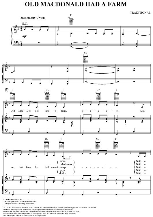 Old MacDonald Had a Farm