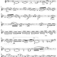 Trio in B-flat Major, Op. posth. - Violin