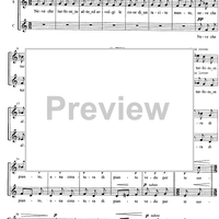 Tre Madrigali - Score