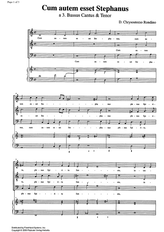 Cum autem esset Stephanus