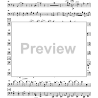 Le Tombeau de Couperin for Oboe and String Quartet - Cello