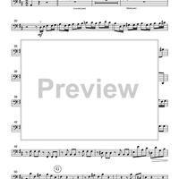 Overture - from Suite #3 in D Major - Part 4 Cello or Bassoon