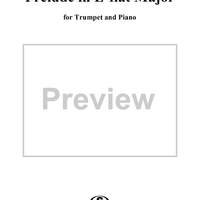 Prelude in E-flat Major - Piano