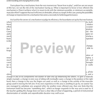 Technique, Mechanism and Learning