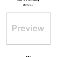 Six Songs, op. 17, no. 5: In Spring  (Im Frühling)