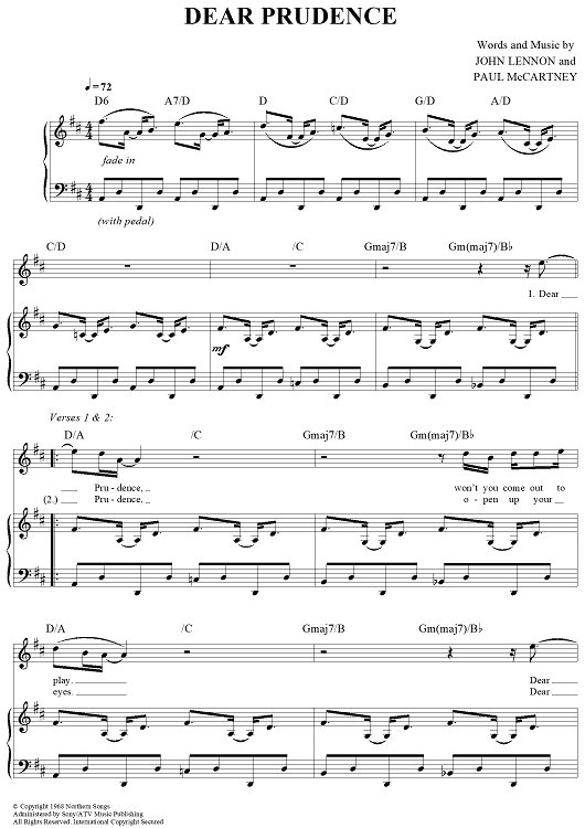 Dear Prudence