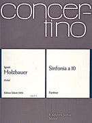 Sinfonia a 10 in E flat major - Score