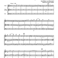 Six String Trios: Trio III in F Major - Score