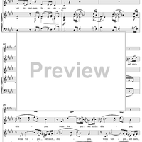 "Wenn Sorgen auf mich dringen", Duet, No. 5 from Cantata No. 3: "Ach Gott, wie manches Herzeleid" - Piano Score