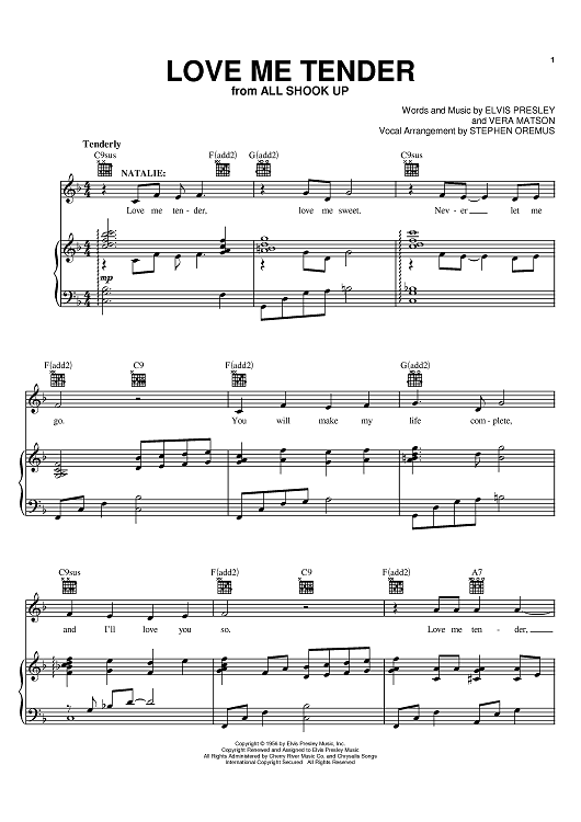 Love Me Tender