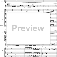 "Fra cento affanni", aria, K73c (K88) - Full Score