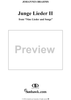 Junge Lieder II - No. 6 from "Nine Lieder and Songs" Op. 63