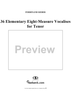 36 Elementary Eight-Measure Vocalises for Tenor, Op. 95
