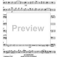 Sedici Trii - Tenor Trombone 2