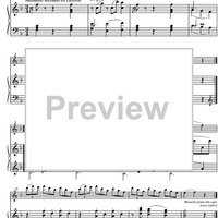 Sonata No. 9 C Major KV14 - Score