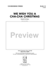 We Wish You a Cha-Cha Christmas - Score
