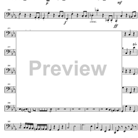 Overture c minor D8 - Cello