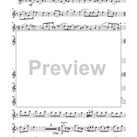 Water Music Suites - Violin 1