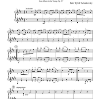 German Song - from Album for the Young, Op. 39