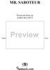 Mr. Saboteur
