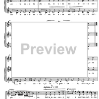 Tre Madrigali - Score