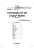 Reflections on an English Hymn - Score