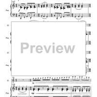 Sonata for Flute and Piano - Piano Score