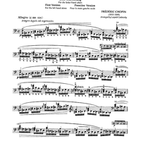 No. 3 - Étude Op. 10, No. 2 (First Version)