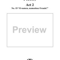 Fidelio, Op. 72, No. 15: "O namen, namenlose Freude!"