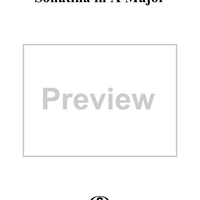 Sonatina in A Major, Op. 59, No. 1