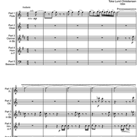 Birthday Variations Beethoven - Score