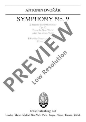 Symphony No. 9 E minor in E minor - Full Score