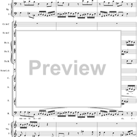 Mass No. 18 in C Minor, No. 11: Osanna - Full Score