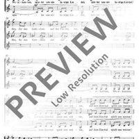 Drei Liebesmadrigale - Choral Score