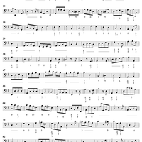Trio Sonata in G Major Op. 37 No. 1 - Continuo