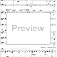 String Trio No. 3 in D Major  Op. 9, No. 2 - Score