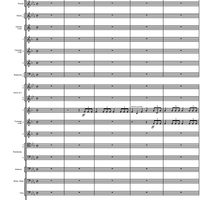 King George 1st Homage March - Score