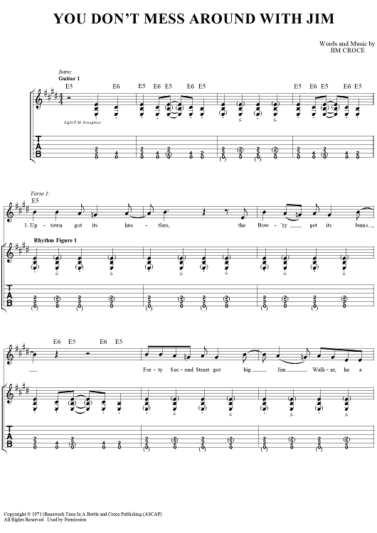 You Don't Mess Around With Jim