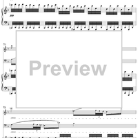 Piano Trio No. 5, Op. 70, No. 1 - Piano Score